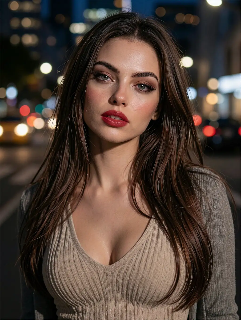 Member favourite: a warm brunette romantic AI girlfriend